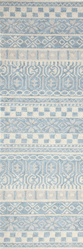 Dynamic Rugs Galleria 7863 Blue Area Rug Finished Runner Image