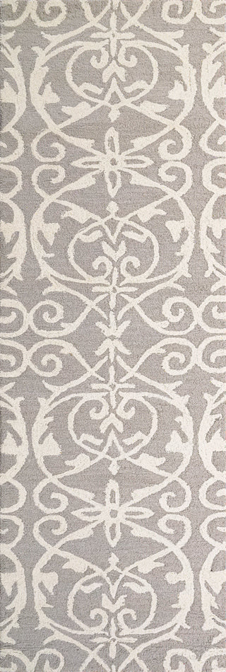 Dynamic Rugs Galleria 7864 Silver Area Rug Finished Runner Image