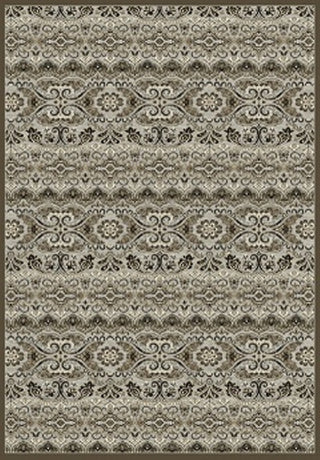 Dynamic Rugs Genova 38307 Grey/Chocolate Area Rug main image