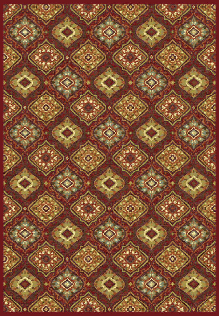 Dynamic Rugs Genova 38413 Red/Multi Area Rug main image