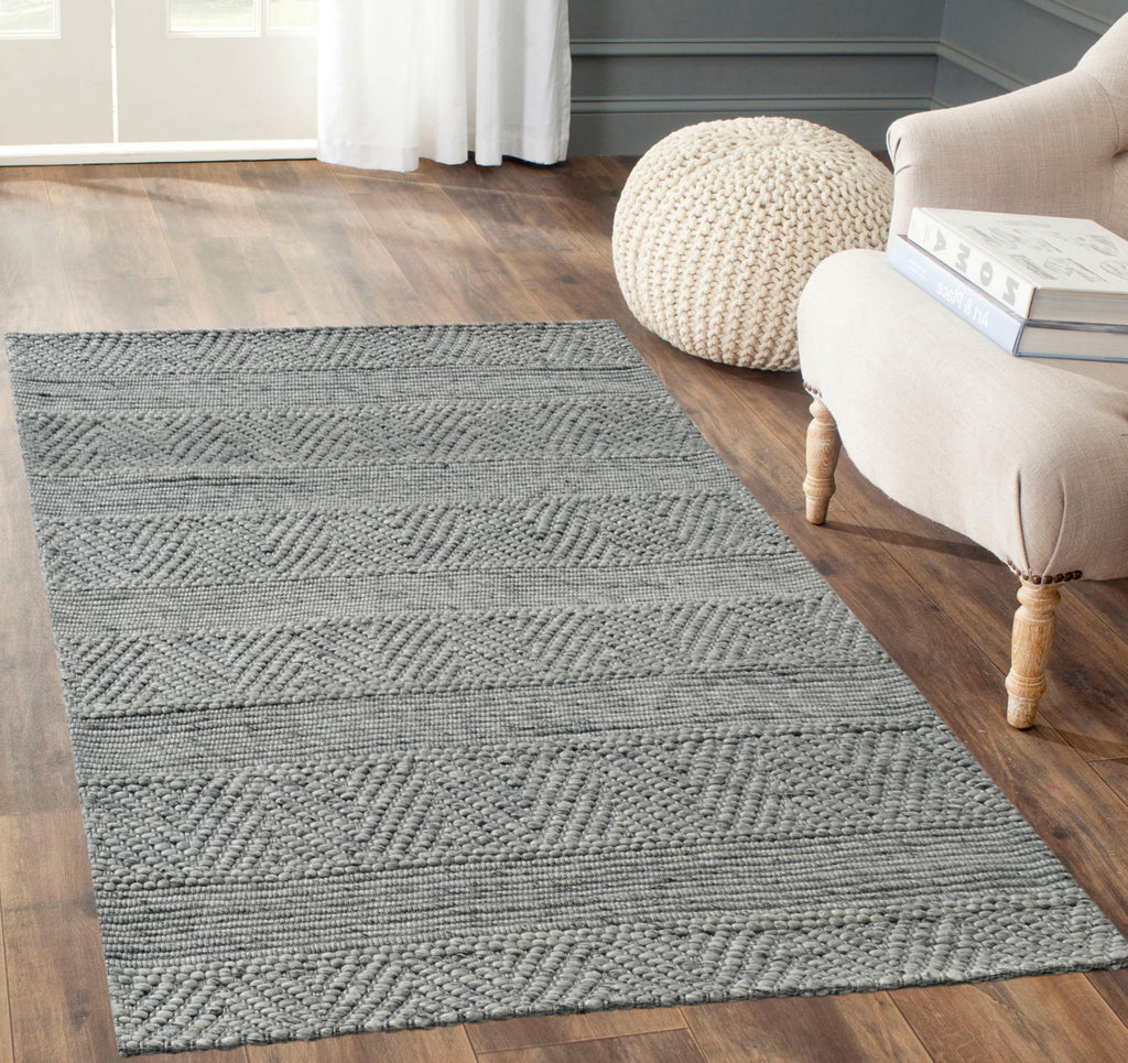 Dynamic Rugs Grove 6211 Grey Area Rug Lifestyle Image Feature
