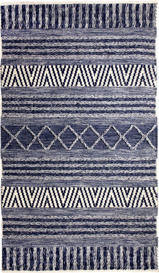 Dynamic Rugs Heirloom 91003 Blue/Ivory Area Rug