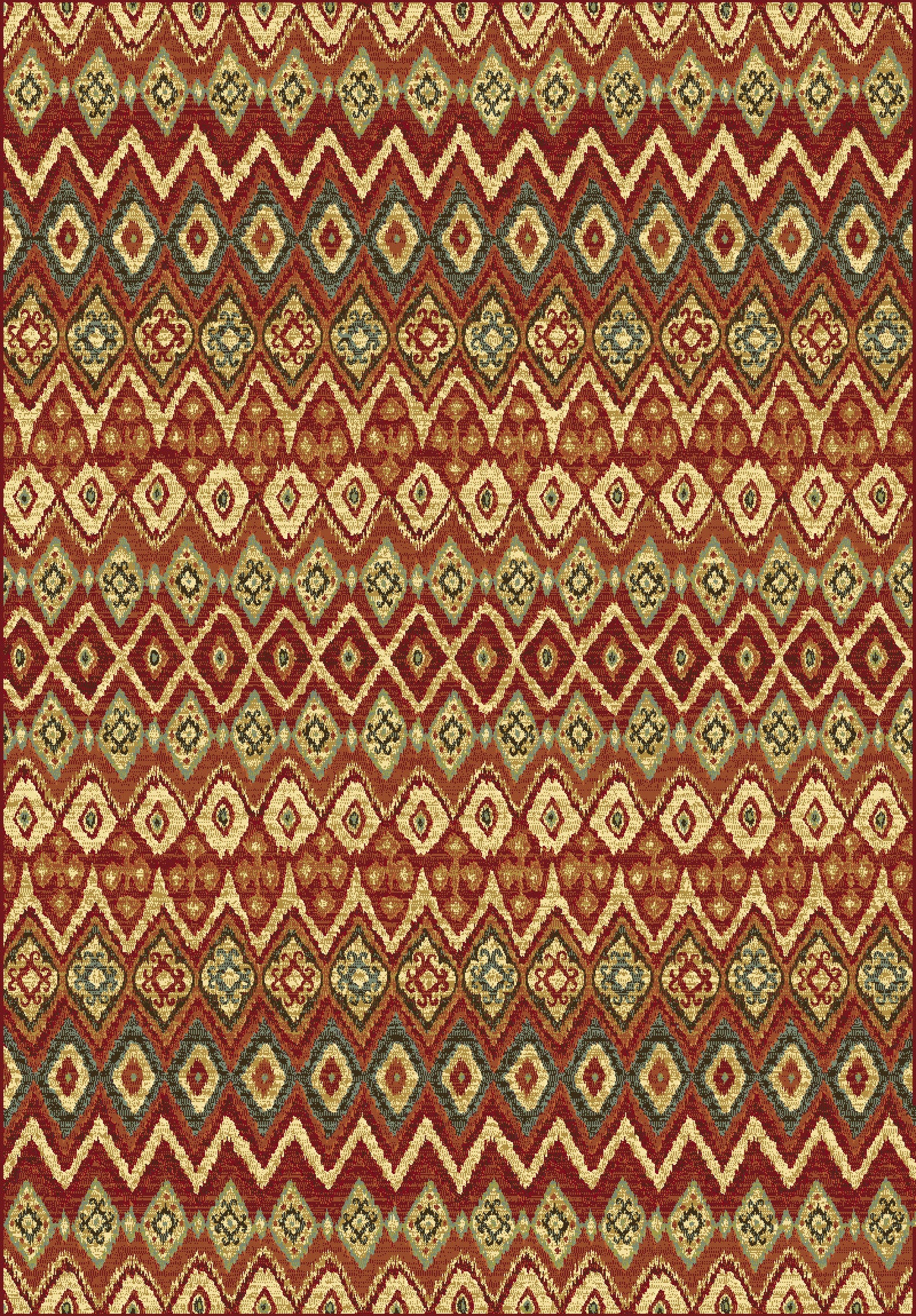 Dynamic Rugs Heritage 89363 Red/Multi Area Rug main image