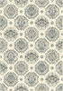 Dynamic Rugs Heritage 89474 Ivory/Blue Area Rug main image