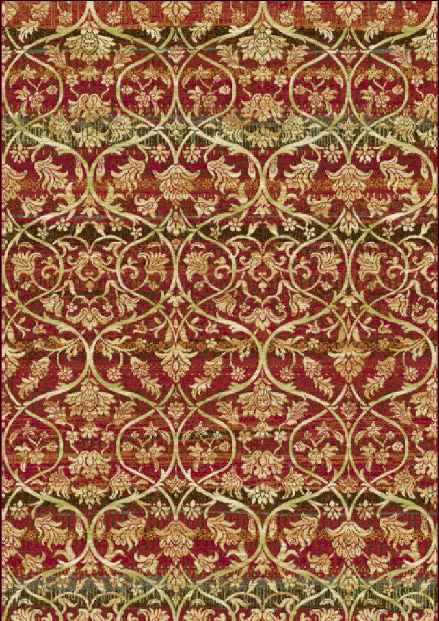 Dynamic Rugs Heritage 89484 Red/Multi Area Rug main image