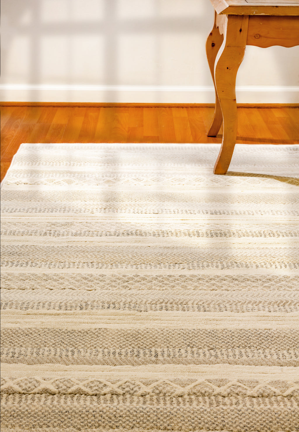 Dynamic Rugs Imperial 64217 Cream Area Rug Lifestyle Image Feature