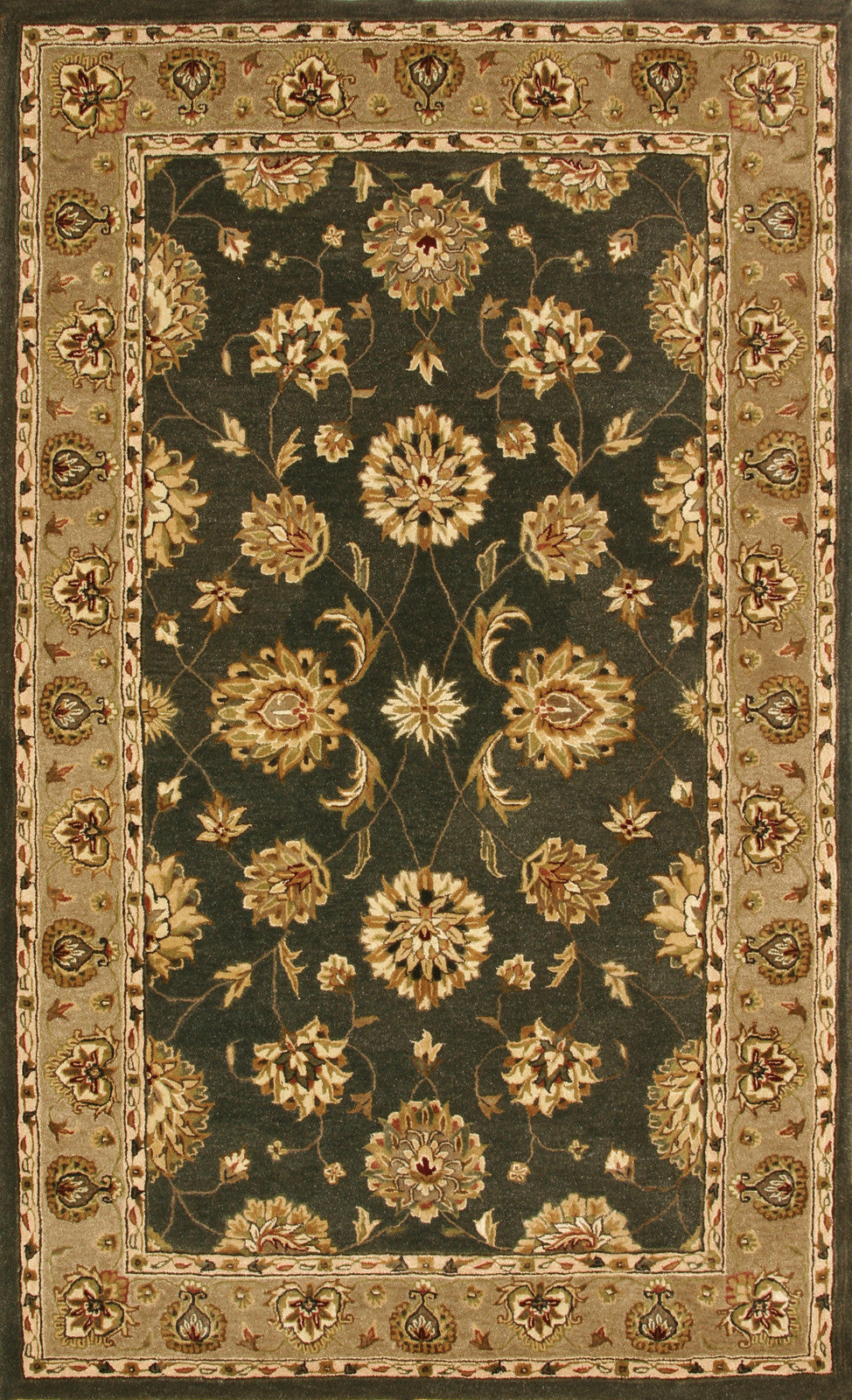 Dynamic Rugs Jewel 70230 Green Area Rug