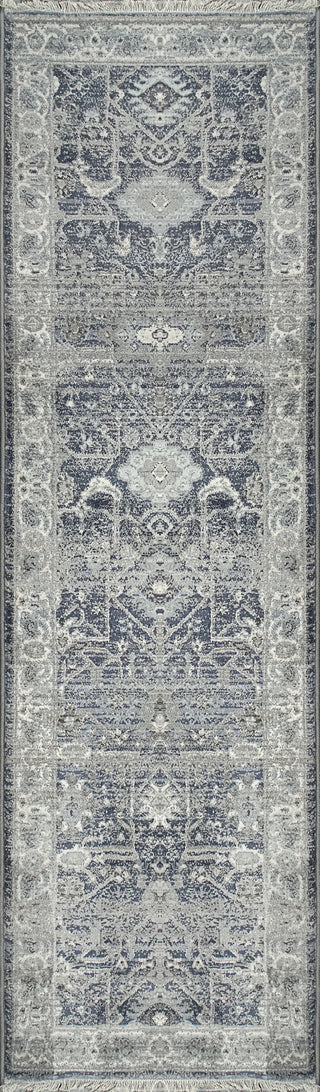 Dynamic Rugs Juno 6881 Blue Area Rug Finished Runner Image