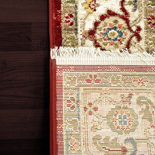 Dynamic Rugs Juno 6882 Ivory/Red Area Rug Detail Image