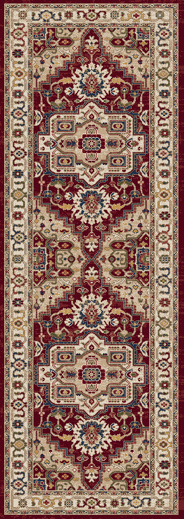 Dynamic Rugs Juno 6882 Ivory/Red Area Rug