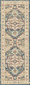 Dynamic Rugs Juno 6882 Navy/Red Area Rug Finished Runner Image