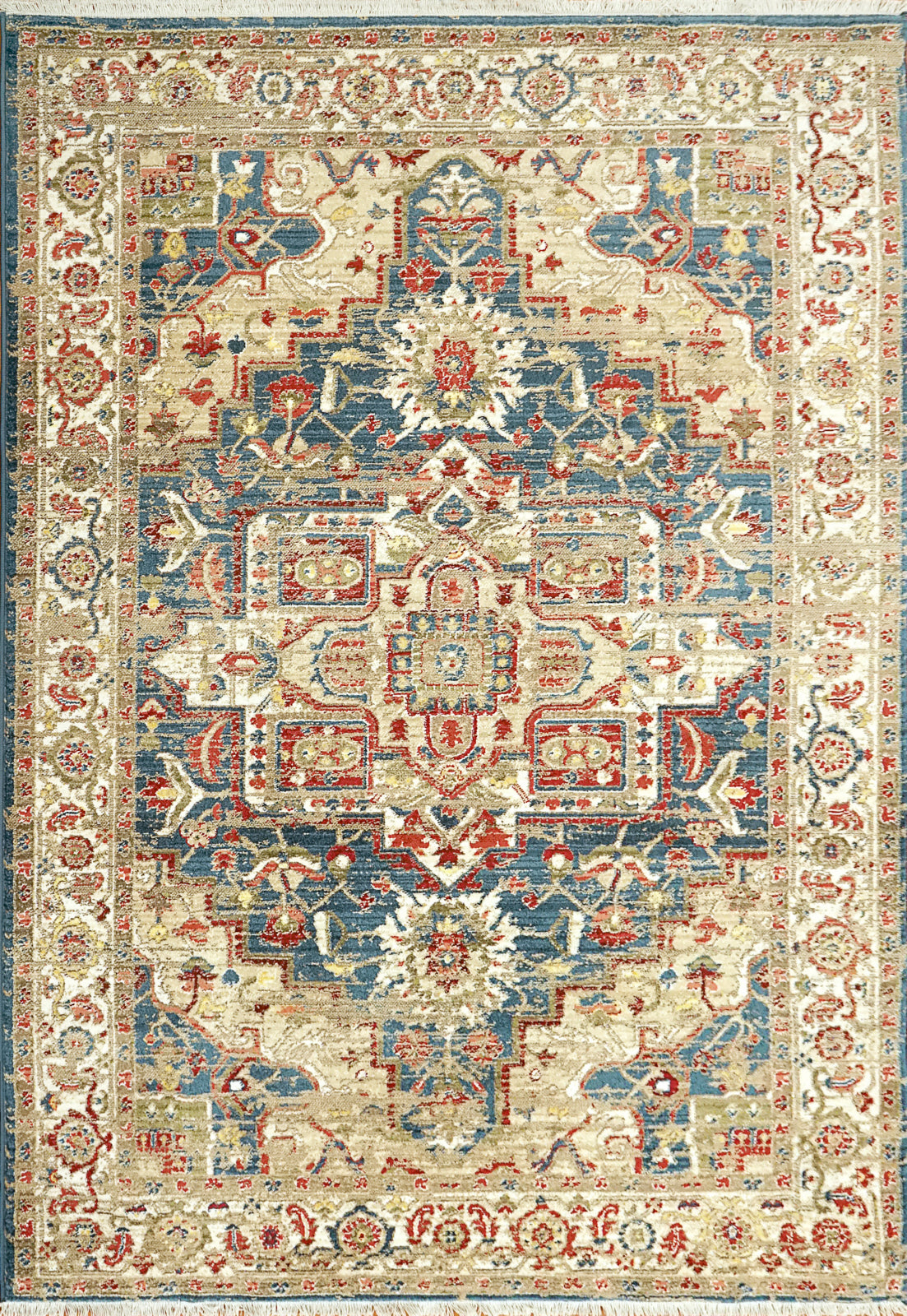 Dynamic Rugs Juno 6882 Navy/Red Area Rug main image