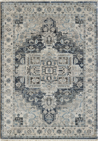 Dynamic Rugs Juno 6882 Dark Blue/Cream Area Rug main image