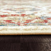 Dynamic Rugs Juno 6883 Ivory/Red Area Rug Detail Image