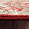 Dynamic Rugs Juno 6883 Red Area Rug Detail Image