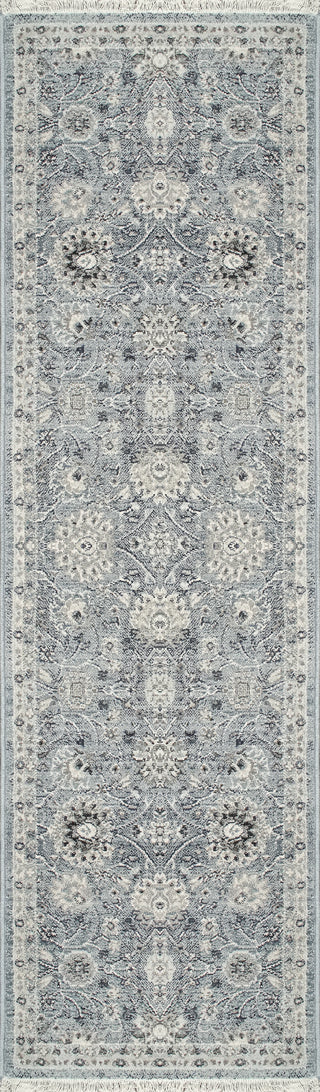 Dynamic Rugs Juno 6883 Light Blue Area Rug Finished Runner Image