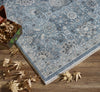 Dynamic Rugs Juno 6883 Light Blue Area Rug Lifestyle Image Feature