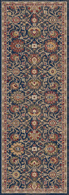 Dynamic Rugs Juno 6883 Navy Area Rug Finished Runner Image