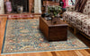 Dynamic Rugs Juno 6883 Navy Area Rug Lifestyle Image Feature