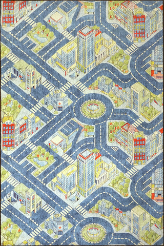 Dynamic Rugs Kidz 8081 Multi Area Rug main image