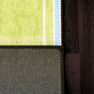 Dynamic Rugs Kidz 8082 Green Area Rug Detail Image