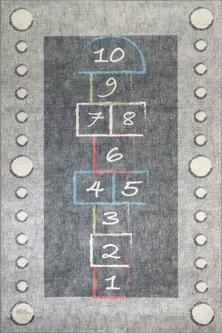 Dynamic Rugs Kidz 8083 Grey/Multi Area Rug main image