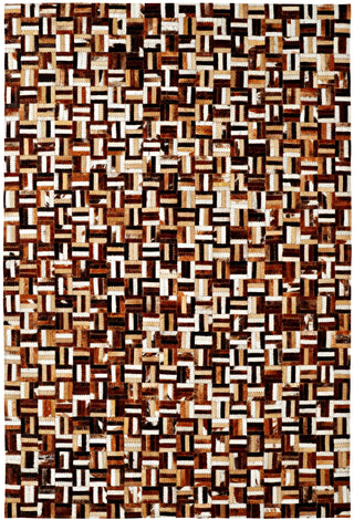 Dynamic Rugs Leatherwork 8108 Brown/Multi Area Rug main image