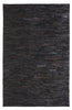 Dynamic Rugs Leatherwork 8109 Black Area Rug main image
