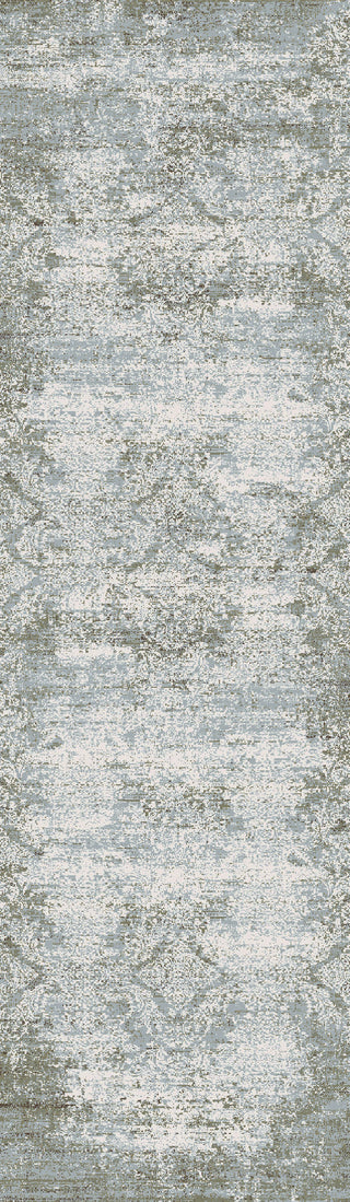 Dynamic Rugs Leda 9860 Ivory/Grey Area Rug Finished Runner Image