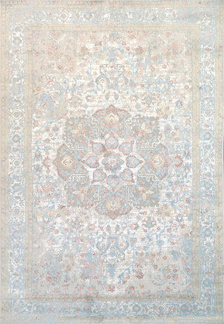 Dynamic Rugs Leda 9869 Ivory/Blue Area Rug main image