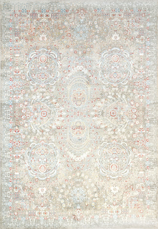 Dynamic Rugs Leda 9870 Ivory/Blue Area Rug main image