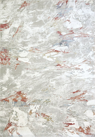 Dynamic Rugs Leda 9874 Ivory/Red Area Rug main image