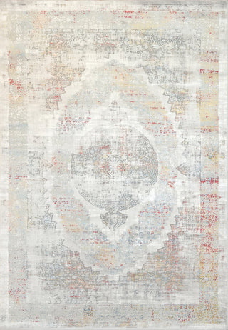 Dynamic Rugs Leda 9876 Grey/Red Area Rug main image