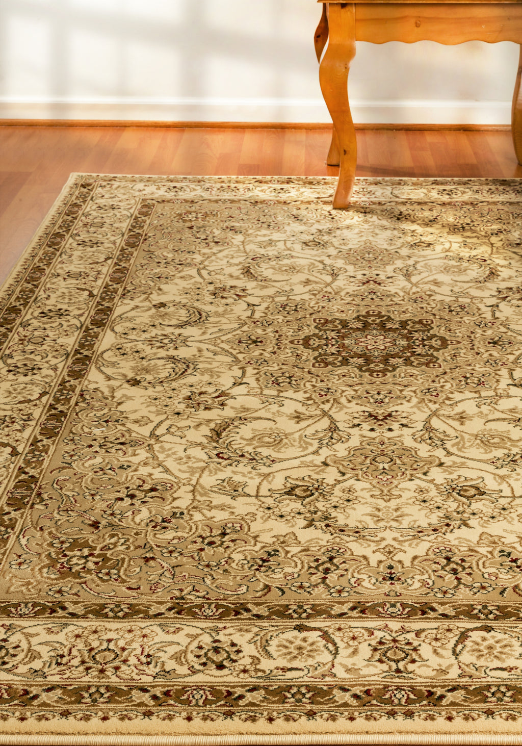 Dynamic Rugs Legacy 58000 Ivory Area Rug Lifestyle Image Feature