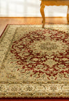 Dynamic Rugs Legacy 58000 Red Area Rug Lifestyle Image Feature