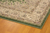 Dynamic Rugs Legacy 58000 Green Area Rug Detail Image
