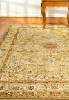 Dynamic Rugs Legacy 58000 Yellow Area Rug Lifestyle Image Feature