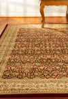 Dynamic Rugs Legacy 58004 Red Area Rug Lifestyle Image Feature