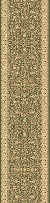Dynamic Rugs Legacy 58004 Green Area Rug Roll Runner Image