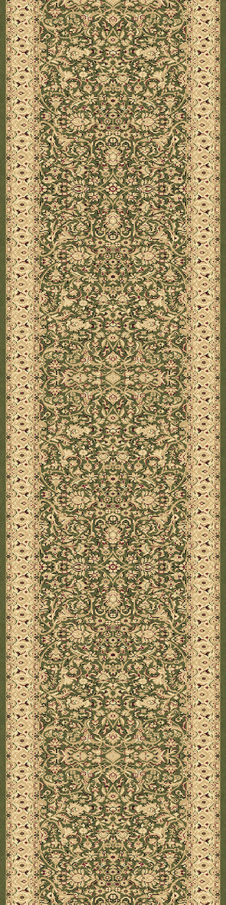 Dynamic Rugs Legacy 58004 Green Area Rug Roll Runner Image