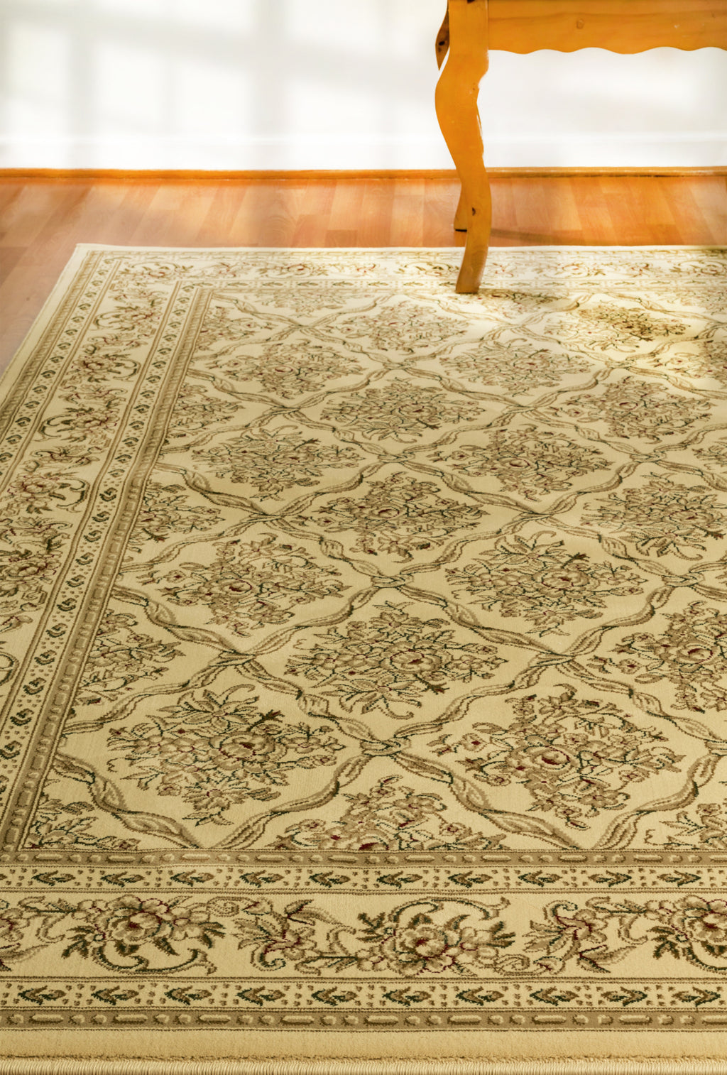 Dynamic Rugs Legacy 58018 Ivory Area Rug Lifestyle Image Feature