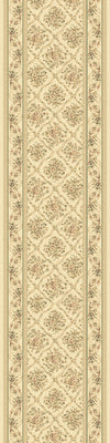 Dynamic Rugs Legacy 58018 Ivory Area Rug Roll Runner Image
