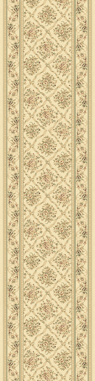 Dynamic Rugs Legacy 58018 Ivory Area Rug Roll Runner Image