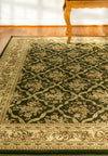 Dynamic Rugs Legacy 58018 Green Area Rug Lifestyle Image Feature