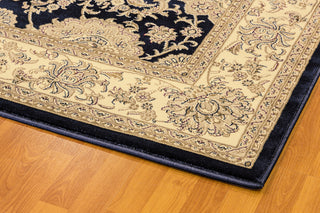 Dynamic Rugs Legacy 58019 Navy Area Rug Corner 