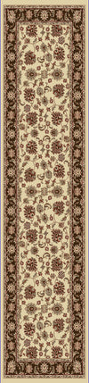 Dynamic Rugs Legacy 58020 Cream/Brown Area Rug Finished Runner Image