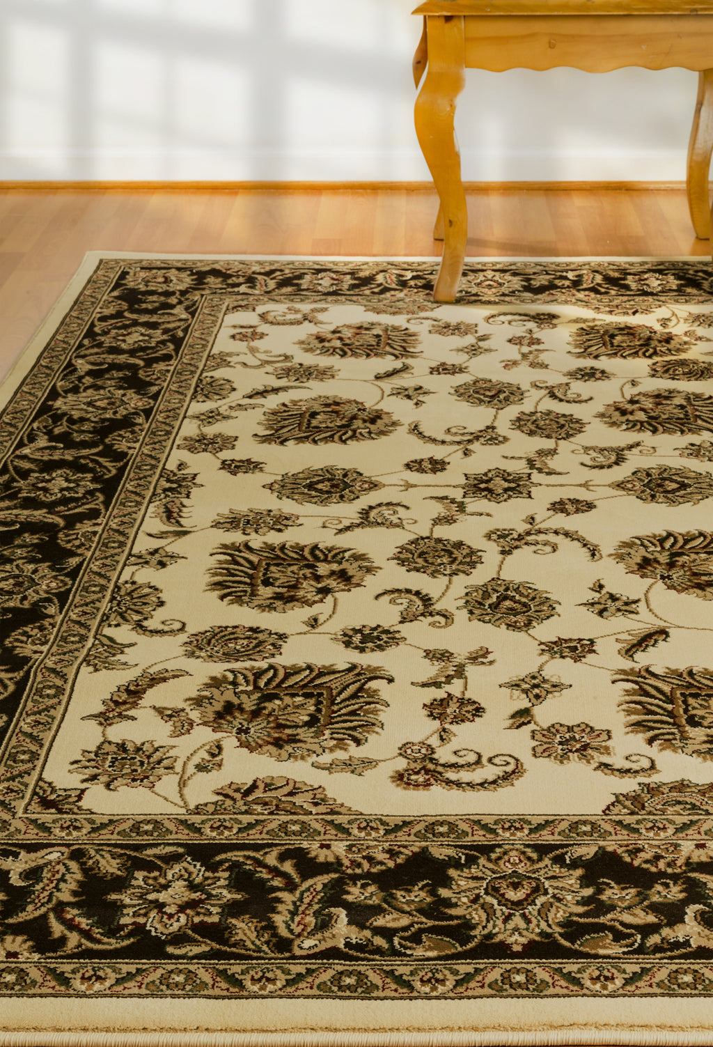 Dynamic Rugs Legacy 58020 Cream/Brown Area Rug Lifestyle Image Feature