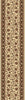 Dynamic Rugs Legacy 58020 Cream/Brown Area Rug Roll Runner Image