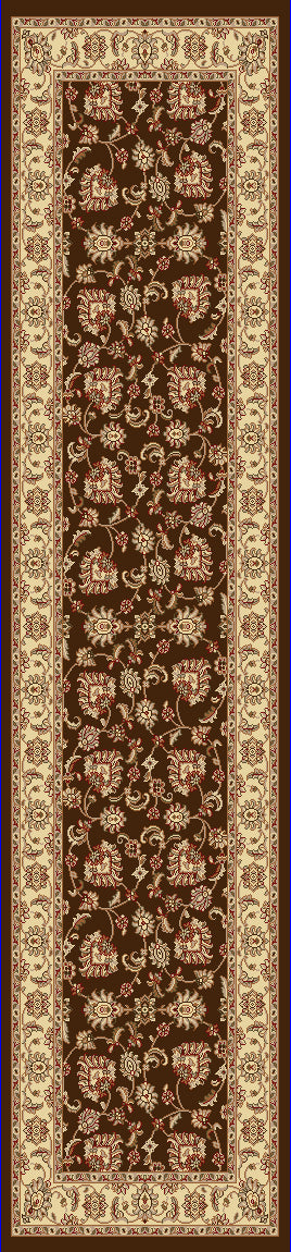 Dynamic Rugs Legacy 58020 Brown Area Rug Finished Runner Image