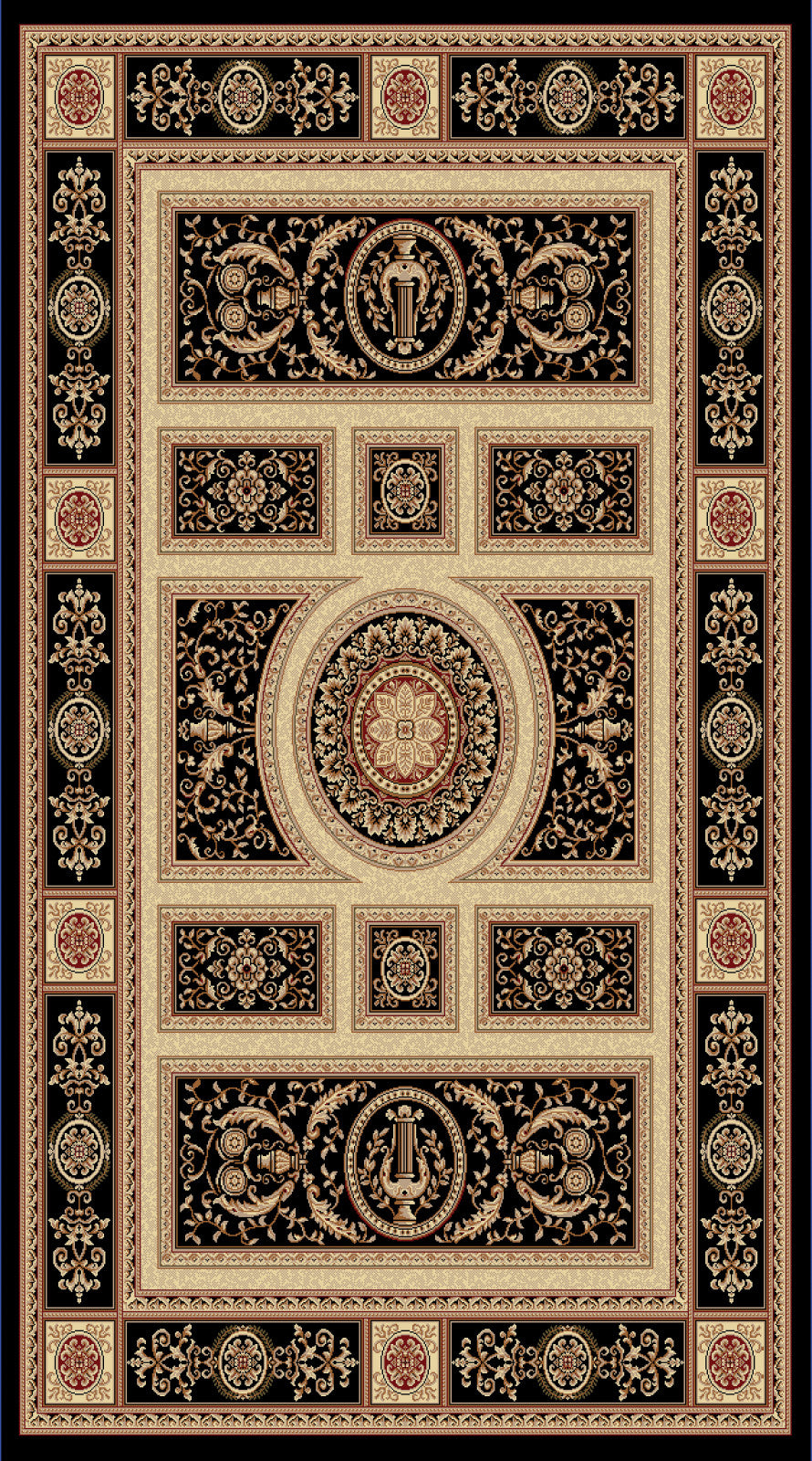 Dynamic Rug Michelle Dynamic Rugs Legacy 58020 Red Area Rug – Incredible Rugs and Decor